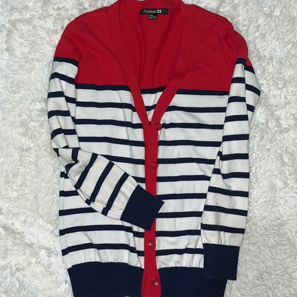 Forever 21 Sweaters - Forever 21 Striped cardigan